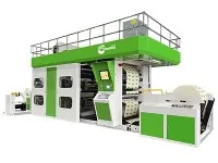 ¿Qué tipos de tintas son adecuadas para una máquina de impresión flexográfica...