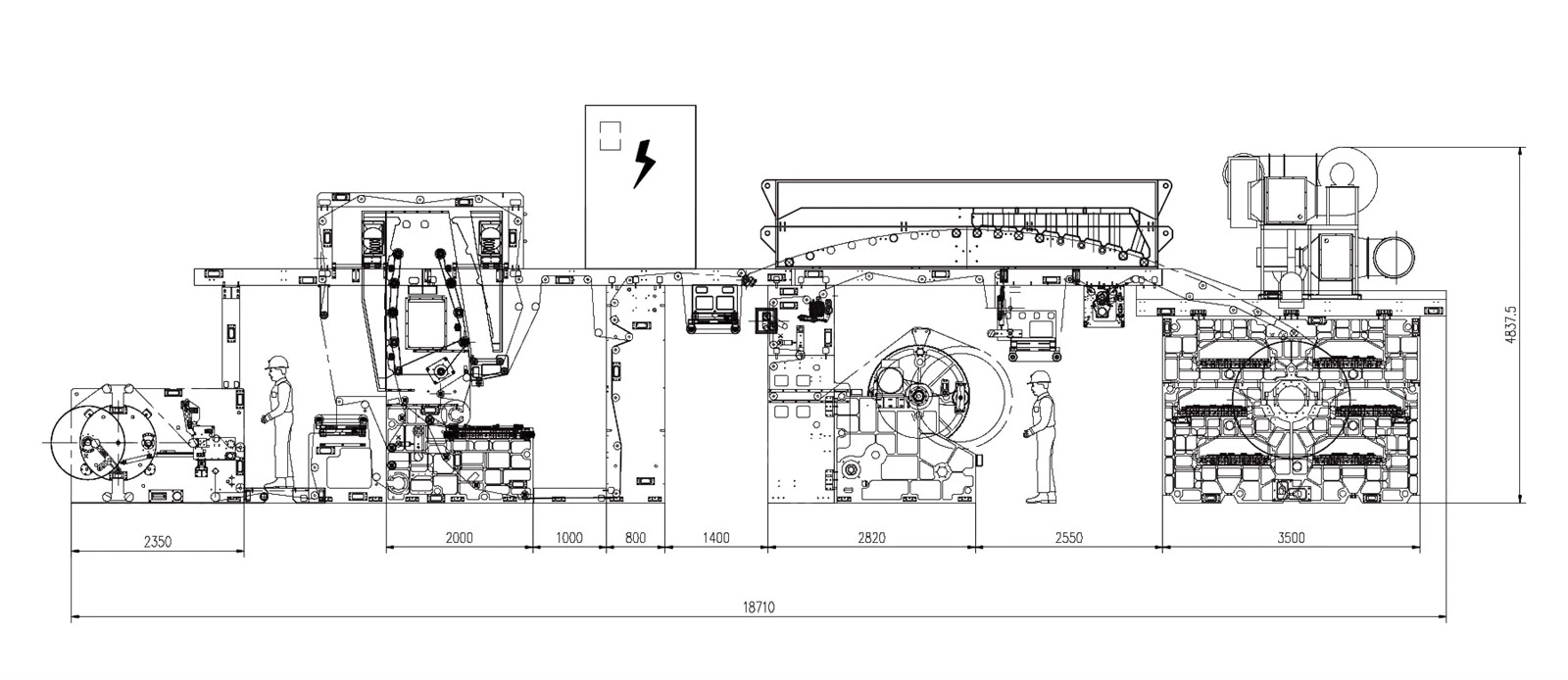 Gearle CI Flexo Printing Machine Gearle CI Flexo Printing Machine