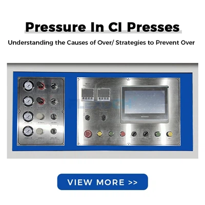 ¿Cómo evitar la sobrepresión en las prensas de hierro fundido?