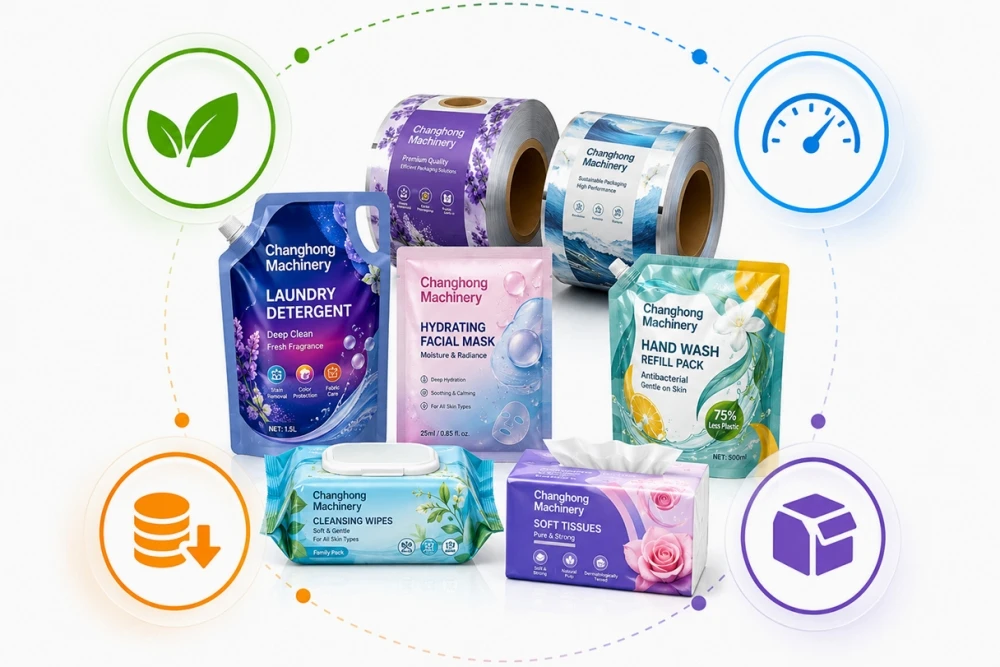 Flexo Printing in Daily Chemical Packaging Flexo Printing in Daily Chemical Packaging